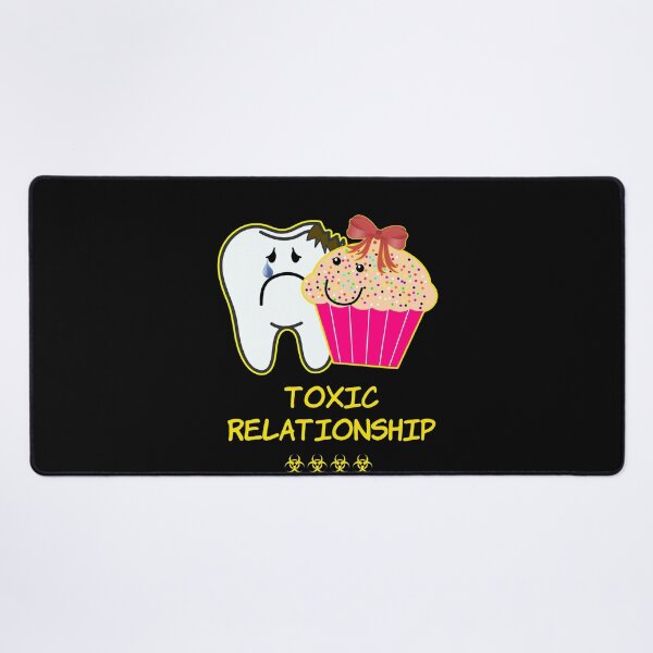 Item preview, 'Toxic Relationship' Couple Goals - Sarcasm Lovers Collection Cupcake designed and sold by Ridiculam Toga.