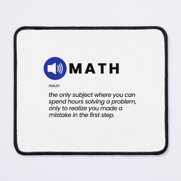 Item preview, Funny Math Joke designed and sold by MathVerge.
