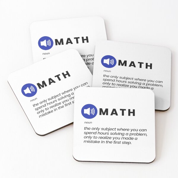 Item preview, Funny Math Joke designed and sold by MathVerge.