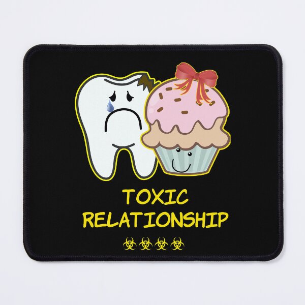 Item preview, 'Toxic Relationship' Couple Goals - Sarcasm Lovers Collection Cupcake designed and sold by Ridiculam Toga.