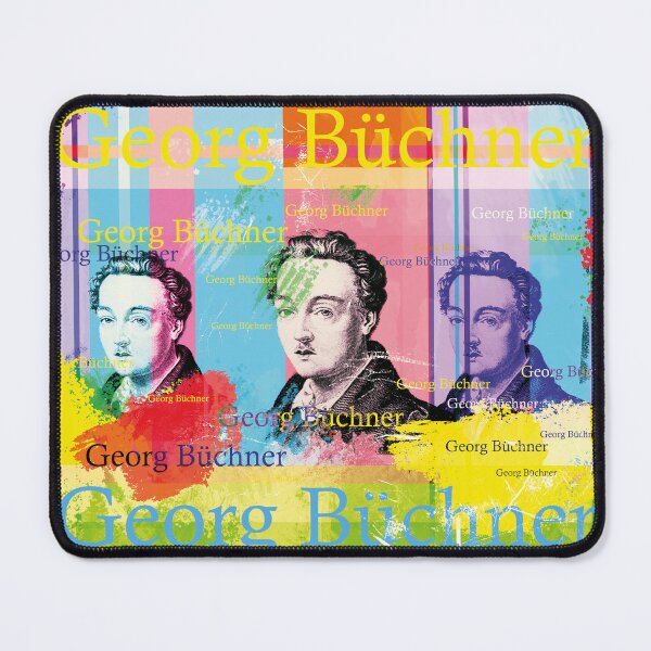 Item preview, Georg Büchner, famous German writer designed and sold by Mauswohn.
