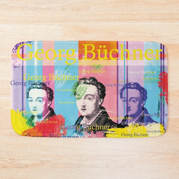 Item preview, Georg Büchner, famous German writer designed and sold by Mauswohn.