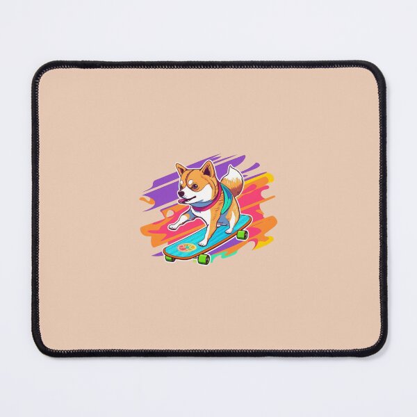 Item preview, Skateboarding dog. designed and sold by SMALL BEAR ART.