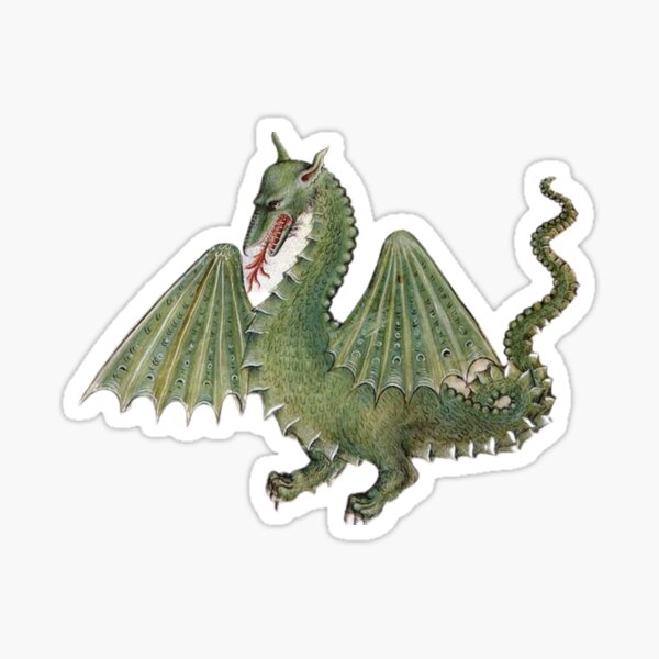 Artikel-Vorschau von Mittelalterlicher Drache #4, designt und verkauft von Demonik-Art.