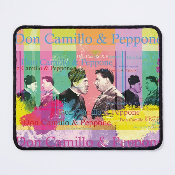 Item preview, Don Camillo and Peppone, funny movie designed and sold by Mauswohn.