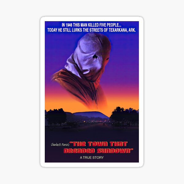 Item preview, The Town That Dreaded Sundown Horror Movie designed and sold by Nielsenlauryn.