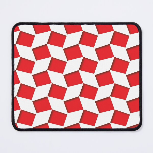 Item preview, Red White Cool Square Shape Pattern designed and sold by shoppnow1.
