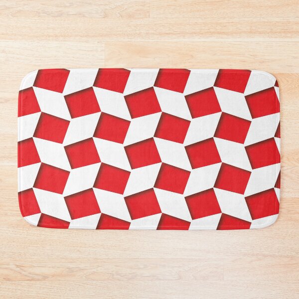Item preview, Red White Cool Square Shape Pattern designed and sold by shoppnow1.