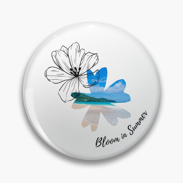 Item preview, Bloom in Summer: Beach in Flower 2 designed and sold by ny-art.