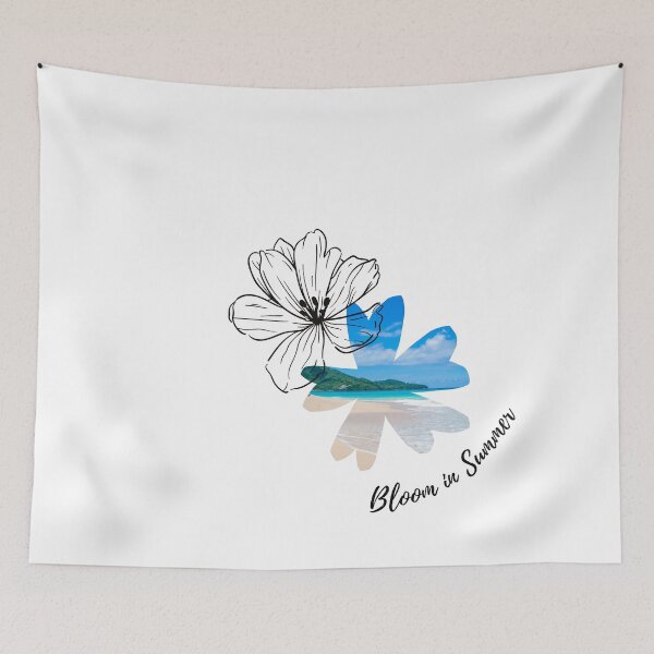 Item preview, Bloom in Summer: Beach in Flower 2 designed and sold by ny-art.