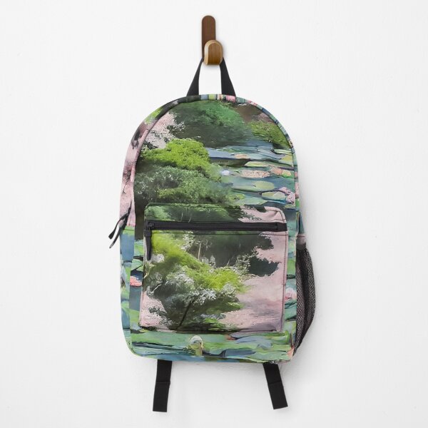 Item preview, Japanese style garden oasis 2 designed and sold by mythographiaart.