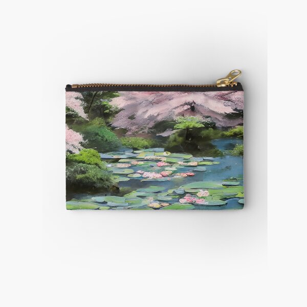 Item preview, Japanese style garden oasis 2 designed and sold by mythographiaart.