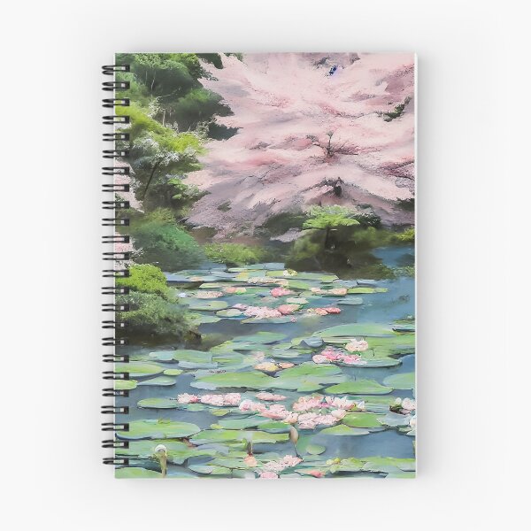 Item preview, Japanese style garden oasis 2 designed and sold by mythographiaart.