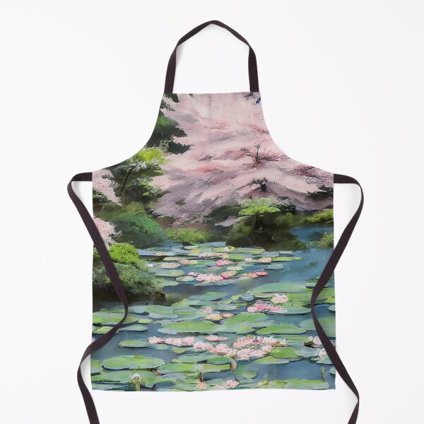 Item preview, Japanese style garden oasis 2 designed and sold by mythographiaart.