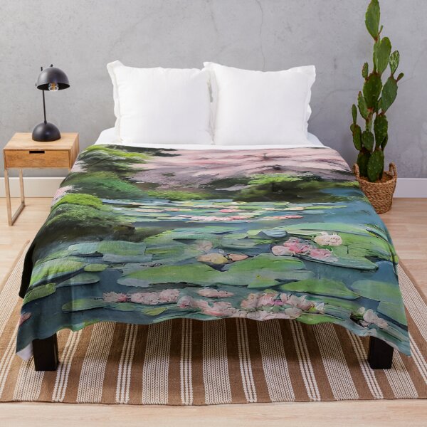 Item preview, Japanese style garden oasis 2 designed and sold by mythographiaart.