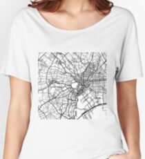 Tokyo - Japan - Minimalist Design Map Women's Relaxed Fit T-Shirt