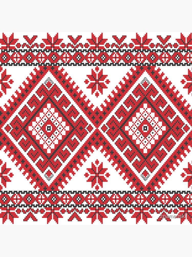 Ukraine Pattern - Ukrainian embroidery: вишивка, vyshyvka, #Ukraine #Pattern #Ukrainian #embroidery #вишивка #vyshyvka UkrainePattern #UkrainianEmbroidery #Украина by znamenski