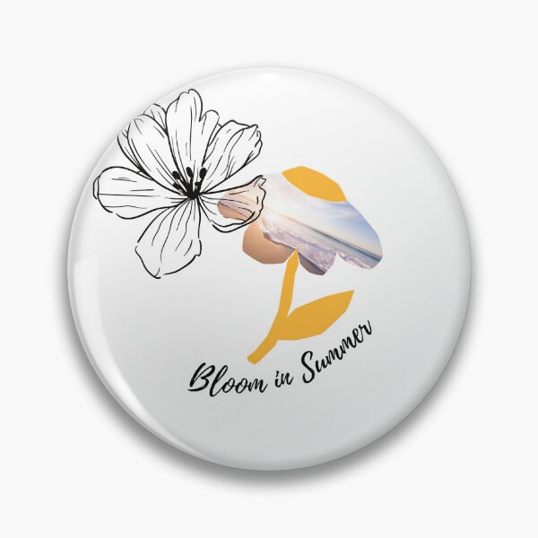 Item preview, Bloom in Summer: Beach in Green Flower designed and sold by ny-art.
