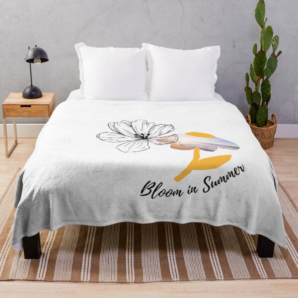Item preview, Bloom in Summer: Beach in Green Flower designed and sold by ny-art.