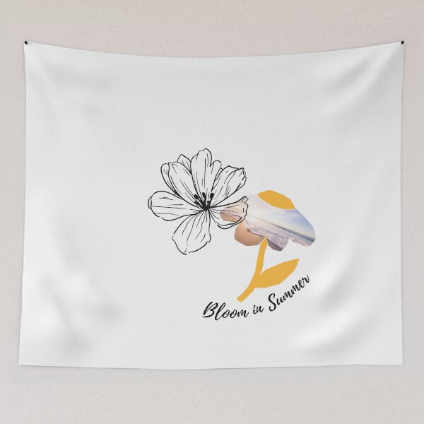 Item preview, Bloom in Summer: Beach in Green Flower designed and sold by ny-art.
