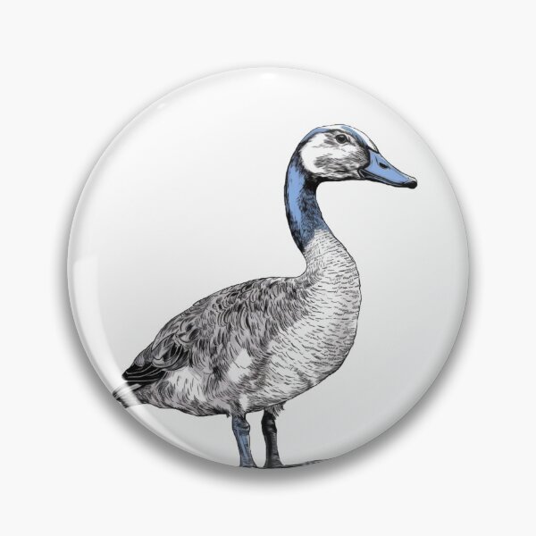 Item preview, Handsome goose drawn in a japanese style designed and sold by CuteAnimalsFarm.