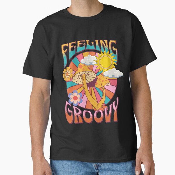 Item preview, Feeling Groovy Hippie Retro Magic Mushrooms designed and sold by desireedickens.