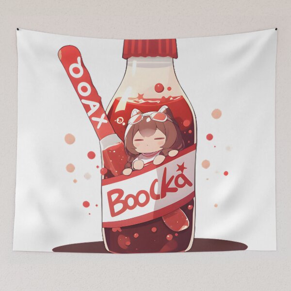 Item preview, bloxy cola with kawaii doll designed and sold by sweetie-monster.