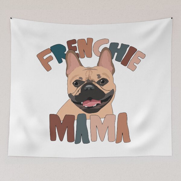 Item preview, Frenchie Mama Cute Retro designed and sold by printify.