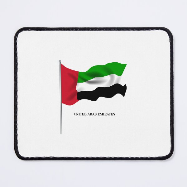 Item preview, Bandera de los EAU (Emiratos Árabes Unidos) designed and sold by Digital Art001.