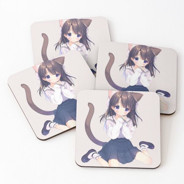 Item preview, Lovely cat girl  designed and sold by Dido-shop-art ⭐⭐⭐⭐⭐.
