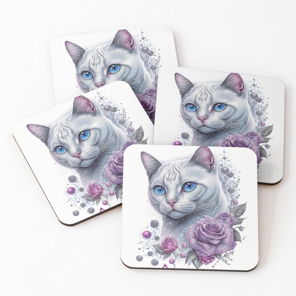 Item preview, White British Shorthair Diva designed and sold by Nocturne  Paws.