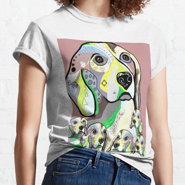 Item preview, Beagle and Babies Soft Color Palette designed and sold by EloiseArt.
