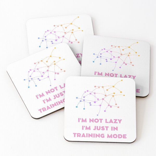 Item preview, I'm not lazy, I'm just in training mode designed and sold by anphinasdesigns.