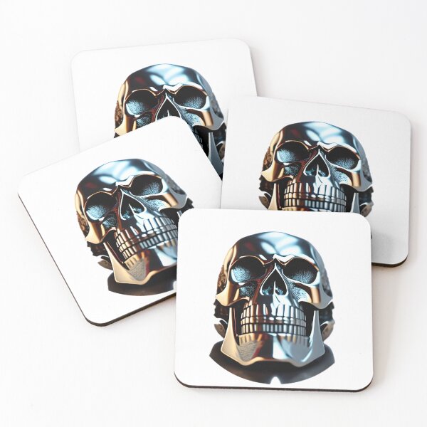Item preview, metal skull no background designed and sold by Dr-Kane.