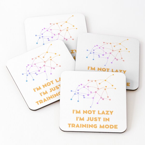 Item preview, I'm not lazy, I'm just in training mode designed and sold by anphinasdesigns.