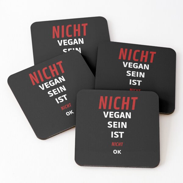 Artikelvorschau, Vegan Spruch Nicht Vegan Sein Ist Nicht Ok entworfen und verkauft von MMA--Designer.