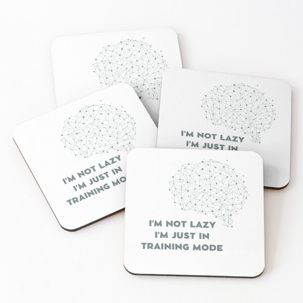 Item preview, I'm not lazy, I'm just in training mode designed and sold by anphinasdesigns.
