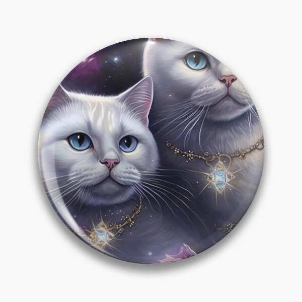 Item preview, White British Shorthair Galactic designed and sold by Nocturne  Paws.