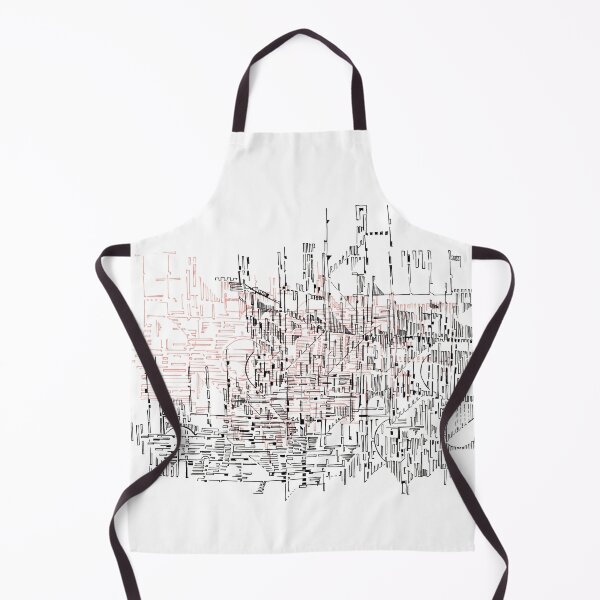 Item preview, Black and red abstract drawing designed and sold by NoDetailzPls.