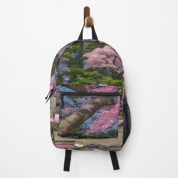 Item preview, Japanese style garden oasis 3 designed and sold by mythographiaart.