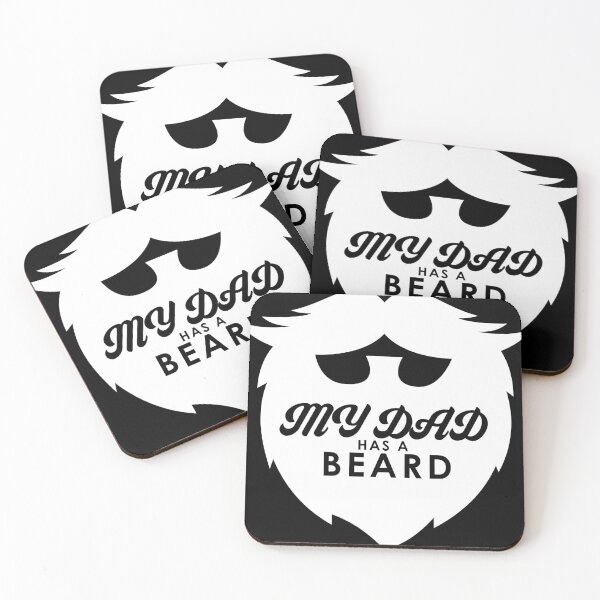 Item preview, My Dad has a beard designed and sold by Stefbay.