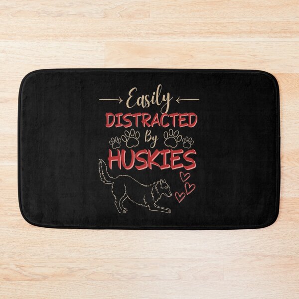 Item preview, Easily Distracted By Huskies designed and sold by HuskyHuddle.