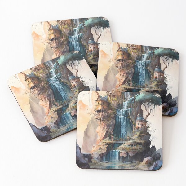 Item preview, Lost castle in the deep forest designed and sold by Luinaforest.