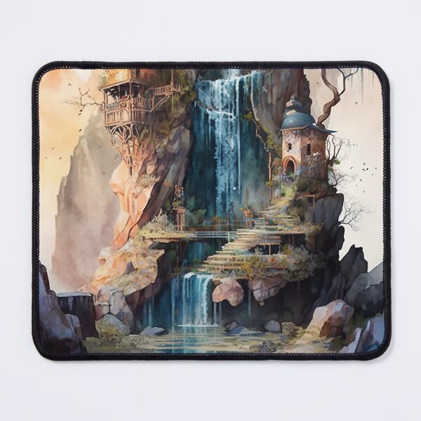 Item preview, Lost castle in the deep forest designed and sold by Luinaforest.