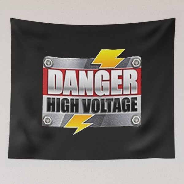 Item preview, DANGER HIGH VOLTAGE  designed and sold by cordmarcos.