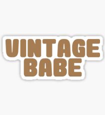 Vintage Babe Sticker