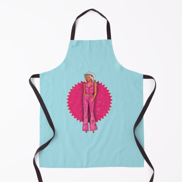 Item preview, Barbara Millicent Roberts Cowboy Is Everything (Pink/ Blue Background) designed and sold by xsaxsandra.