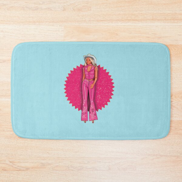 Item preview, Barbara Millicent Roberts Cowboy Is Everything (Pink/ Blue Background) designed and sold by xsaxsandra.