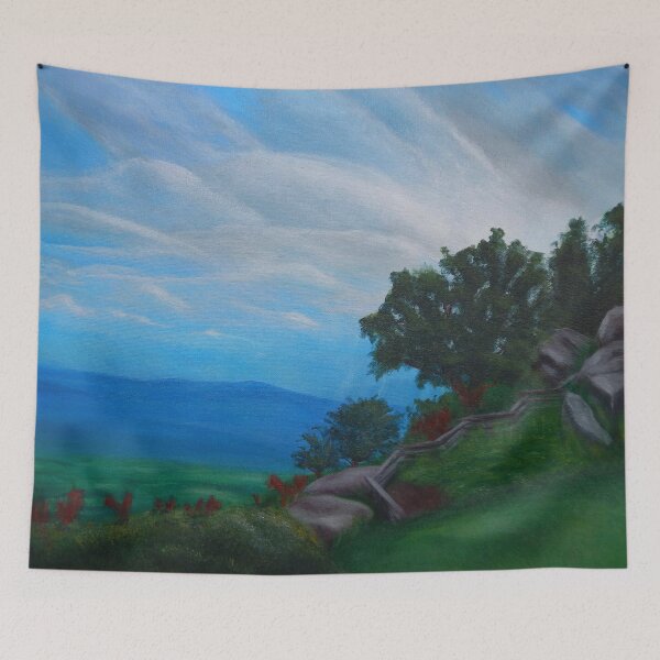 Item preview, Dramatic Tree Landscape designed and sold by ChopKickPanda.