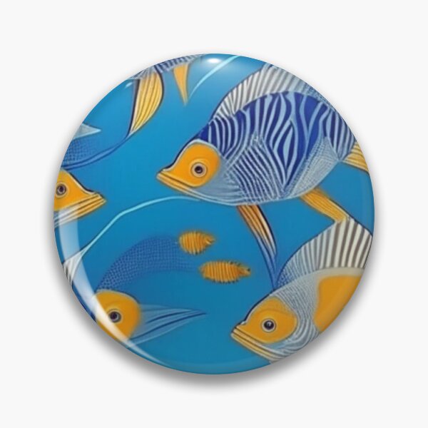 Item preview, Fish patterrn design seamless repeat designed and sold by maninfire.